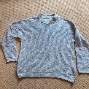 American Eagle Outfitters Gray Crew Neck Sweater
